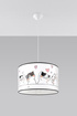 Hanging lamp CAT 40 + 1x LED Bulb E27 3000K Warm 7.5W 620lm