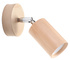Wall lamp BERG natural wood + 1x LED Bulb GU-10 4000K Cool White 7W 630lm