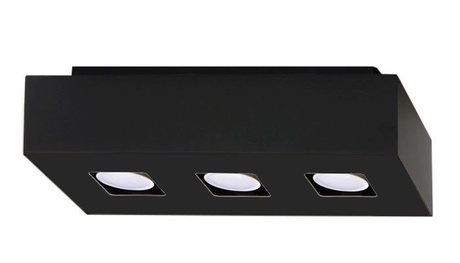 Ceiling lamp MONO 3 black