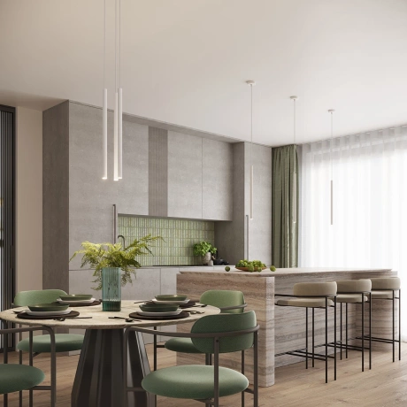 Pendant lamp ARCHE 1 white