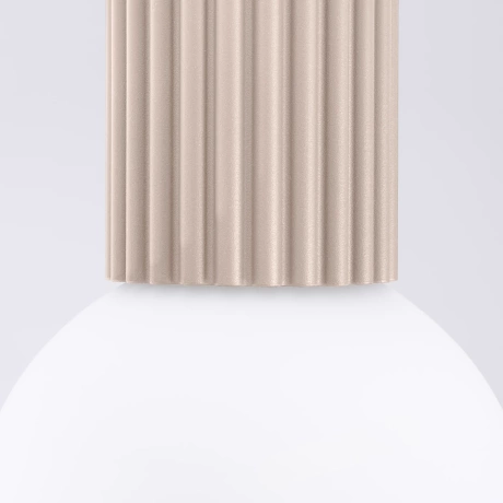 Ceiling lamp HALO taupe IP44