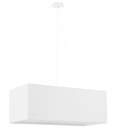 Chandelier SANTA BIS 80 white + 3x LED Bulb E27 4000K Cool White 7.5W 650lm