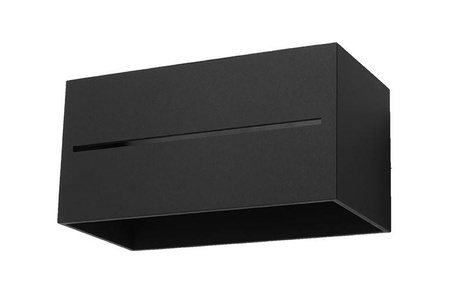 Wall lamp LOBO MAXI black + 2x LED G9 3000K Warm 4.5W 510lm Bulb