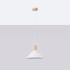 Pendant lamp JAGA white