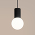 Pendant lamp HALO 1 black