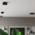 Ceiling lamp MONO 3 black + 3x LED GU-10 Bulb 4000K Cool White 7W 630lm