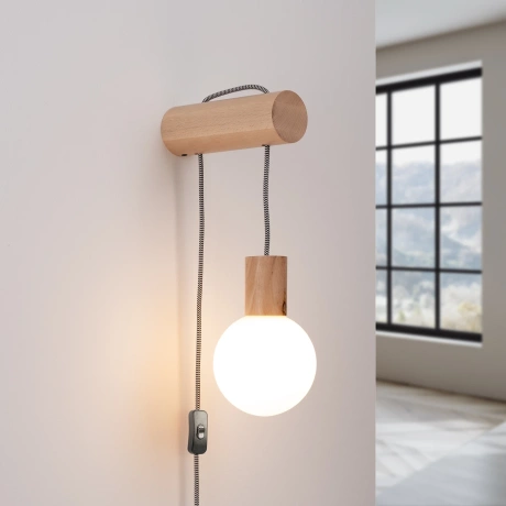 Wall lamp NIBMI G9 with a switch
