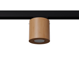 Ceiling lamp ORBIS natural wood GU10 3000K 7W 510lm #B