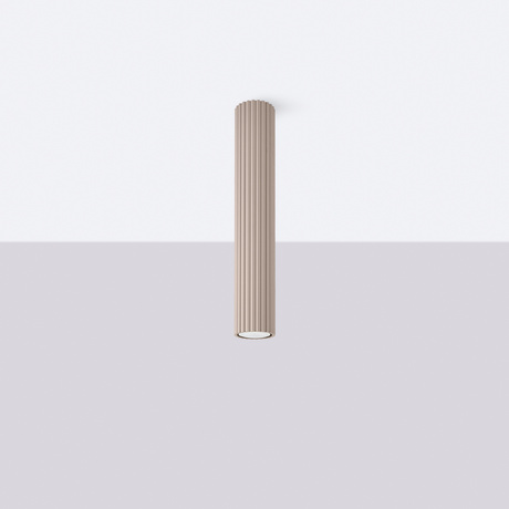 Ceiling lamp KARBON 40 taupe