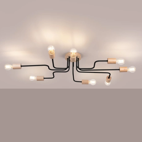 Chandelier TIMBO 8 black