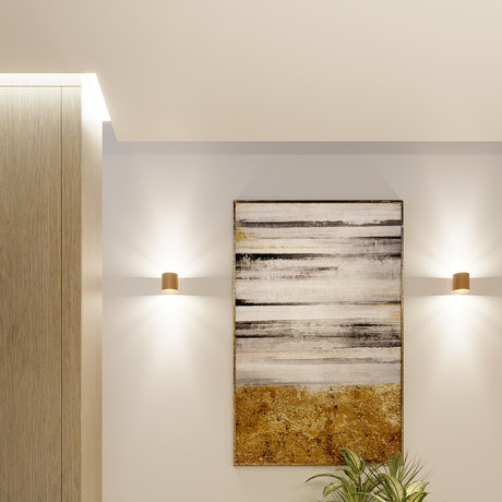 Wall lamp ORBIS 1 gold
