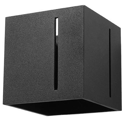 Wall lamp PIXAR black + 1x LED Bulb G9 4000K Cool White 4.5W 530lm