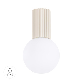 Ceiling lamp HALO beige IP44