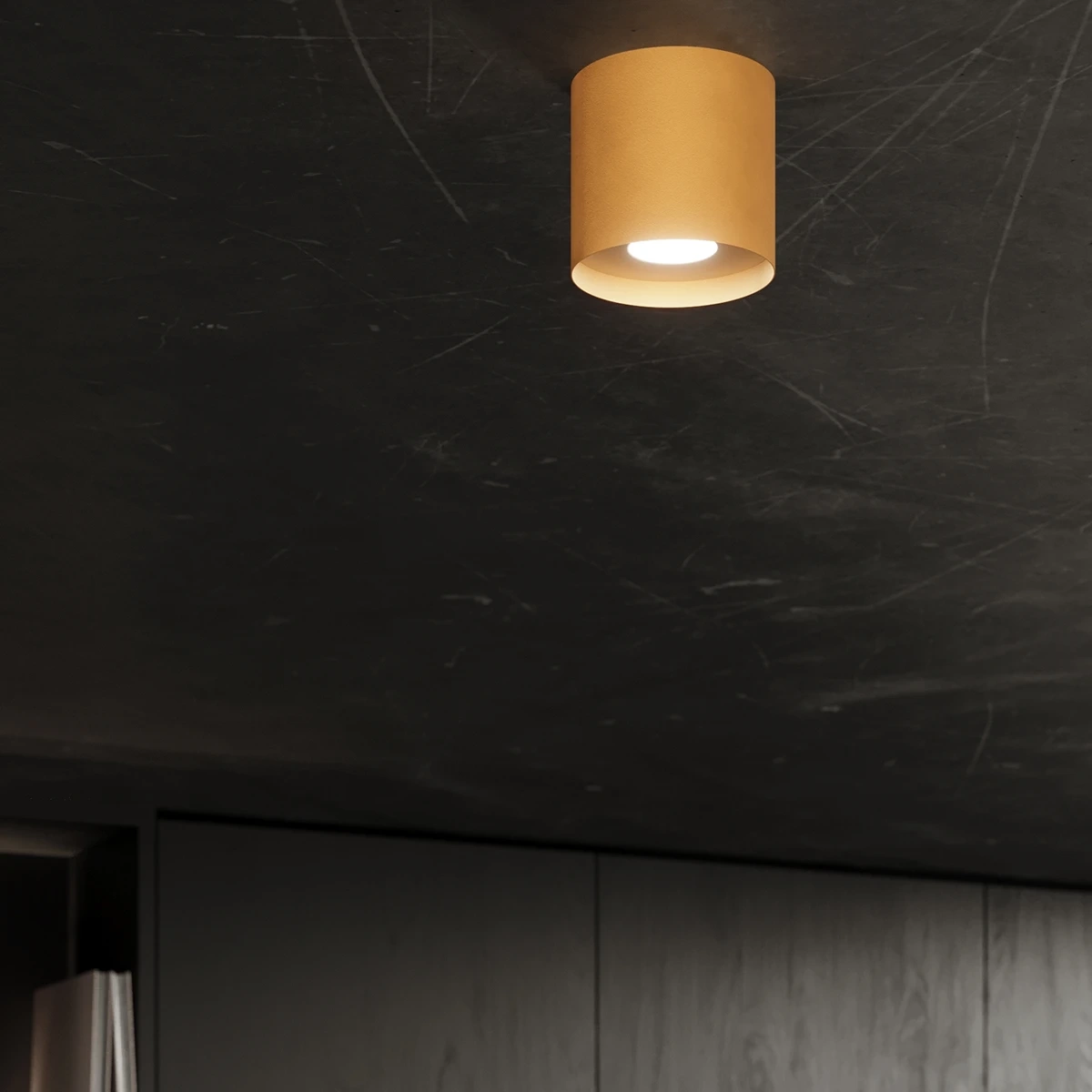 Ceiling lamp MIKA gold