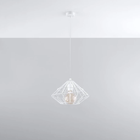 Pendant lamp UMBERTO white