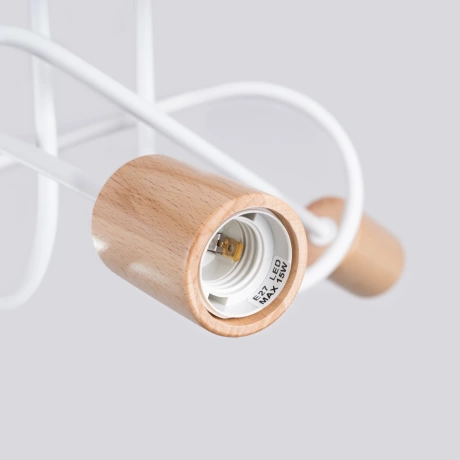 Chandelier EMBER 3 white