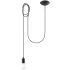 Pendant lamp EDISON 1 black