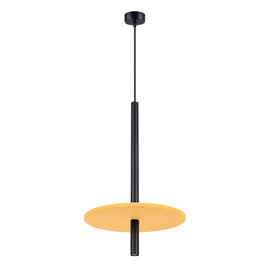Pendant lamp FELTRO 1 black/yellow