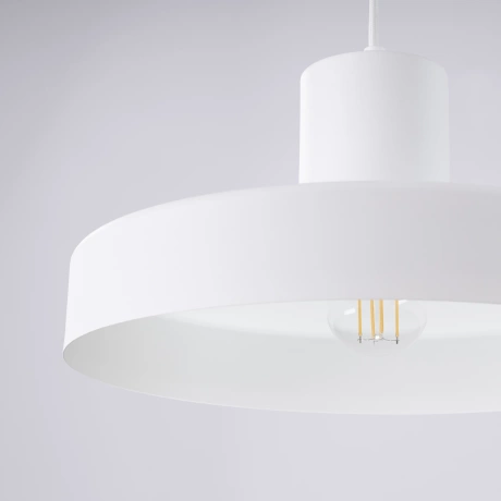 Pendant lamp BILO biała