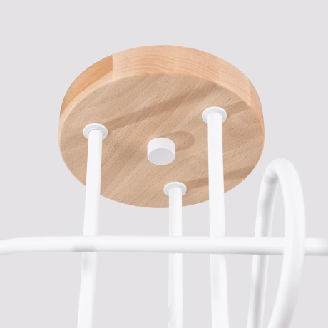 Chandelier EMBER 3 white