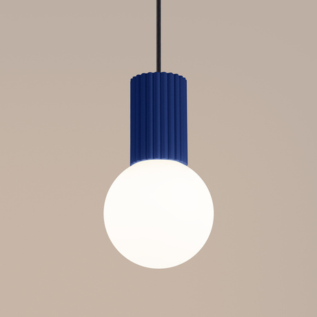 Pendant lamp HALO 1 ultramarine