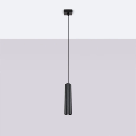 Pendant lamp KARBON 1 black