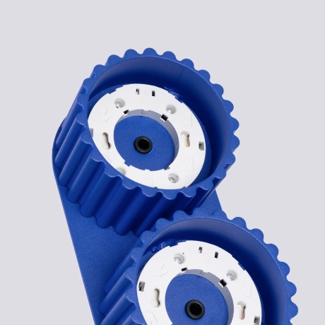 Ceiling lamp AURA 2 ultramarine Gx53