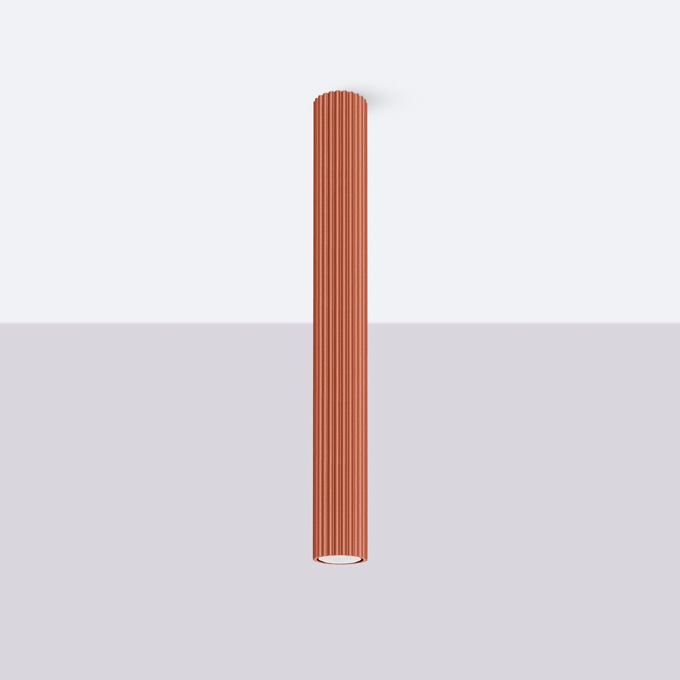 Ceiling lamp KARBON 60 red ochre