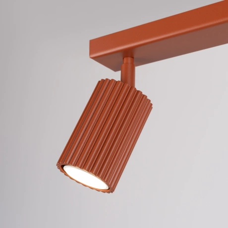 Ceiling lamp KARBON 2 red ochre