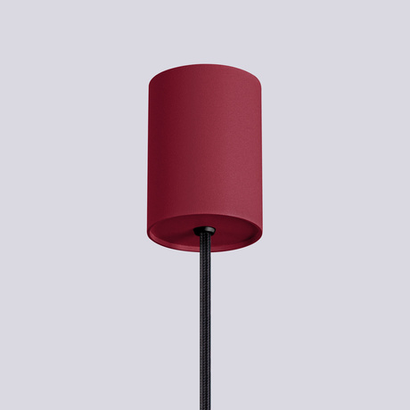 Pendant lamp HALO 1 burgundy