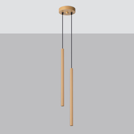 Pendant lamp PASTELO 2 gold