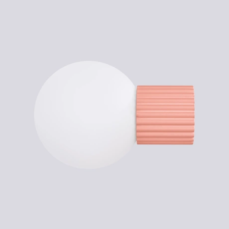 Wall lamp HALO peach IP44