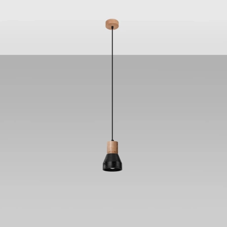 Pendant lamp QUBIC black