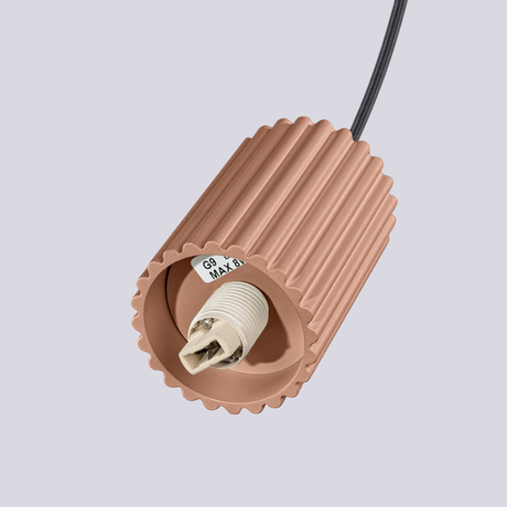 Pendant lamp HALO 3P mocha