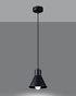 Hanging lamp TALEJA 1 black [E27 + 1x LED bulb E27 3000K Warm 7,5W 620lm.