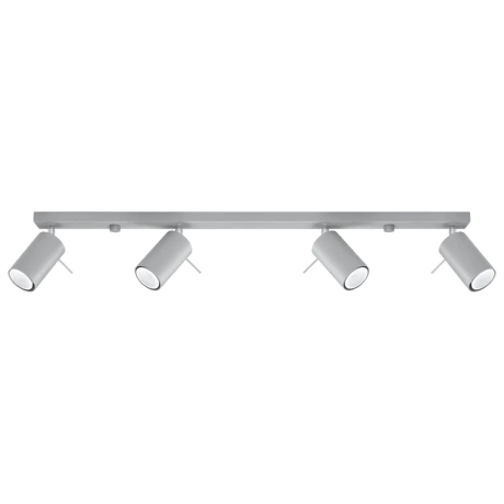 Ceiling lamp RING 4L grey