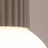 Ceiling lamp HALO taupe IP44