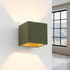 Wall lamp QUAD concrete olive green