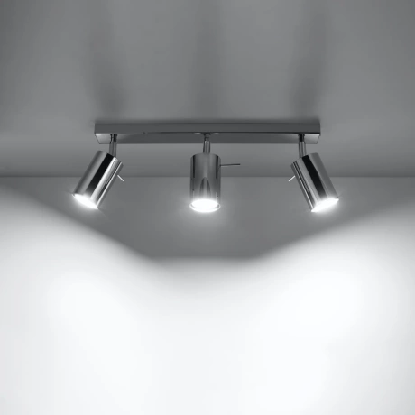 Ceiling lamp RING 3 chrome