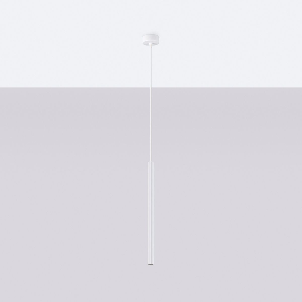 Ceiling pendant ARCHE 1 in white + 1x LED Bulb G9 4000K Cool White 4.5W 460lm