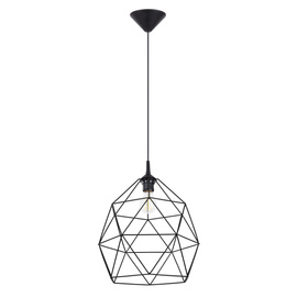 Pendant lamp TRIOM 30 black
