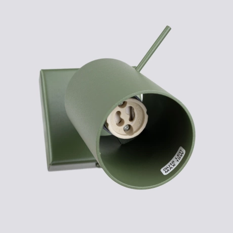 Wall lamp RING olive green