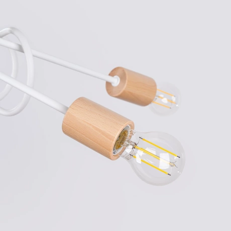 Chandelier EMBER 5 white