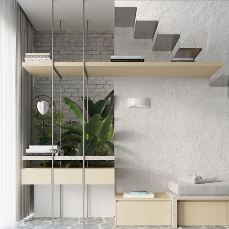 Wall lamp ceramic VIXEN white + 1x LED Bulb G9 3000K Warm 4.5W 510lm