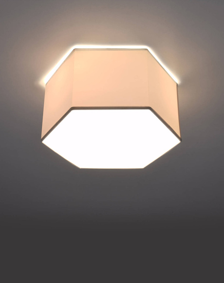 Ceiling lamp SUNDE 15 white + 2x LED bulb E27 4000K Cool White 7.5W 650lm