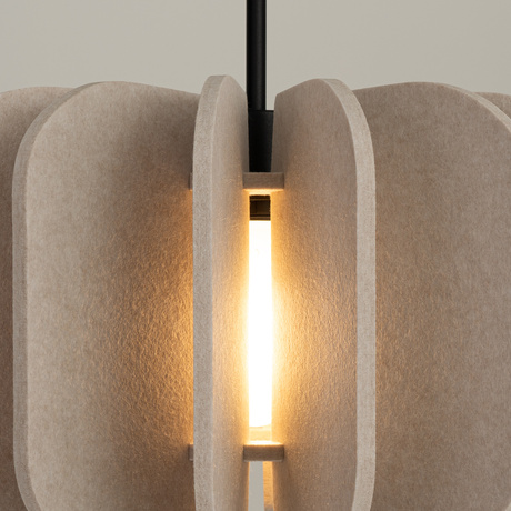 Pendant lamp MULA 45 beige