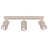 Wall lamp KARBON taupe with a switch