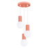 Pendant lamp HALO 3P peach