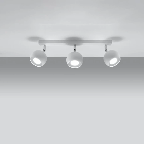 Ceiling lamp OCULARE 3 white