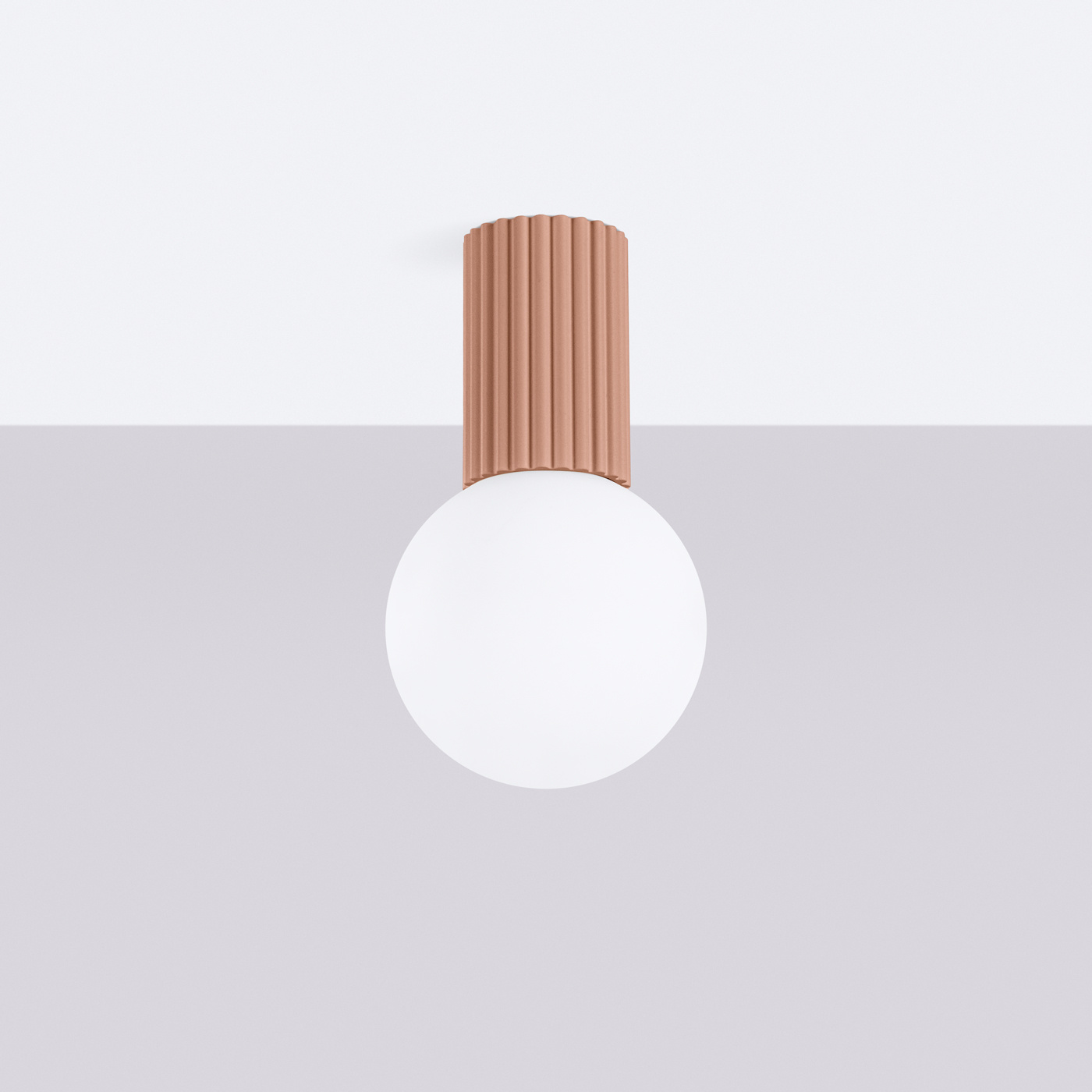 Ceiling lamp HALO mocha IP44